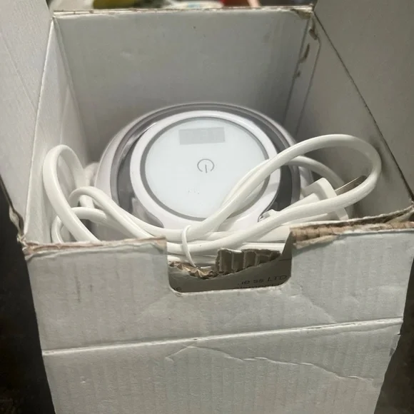 HIWILL Ultrasonic Cleaner White and Purple - Picture 4 of 7